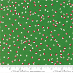 Moda - Snow Time - Jolly Dots, Evergreen