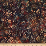 Hoffman California - Bali Batik 2026-2 - Leafy, Harvest