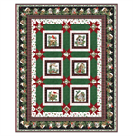 Northcott Pattern - Bird Shelters - Based on Winter Song Coll. 63 x 80^