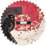 Wilmington Prints - 10 Karat Crystals - Scarlet Dreams