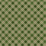 P & B Textiles - Winter Song - Calm Gingham, Green