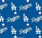 Fabric Traditions - MLB - 44^ LA Dodgers, Navy