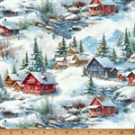 Hoffman California - Cozy Tidings - Village in Winter, Snow