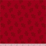 Marcus Fabrics - Canton Quilting Circle - Sprig, Red