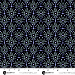 Andover - Century Prints - Deco Frost - Winter Clamshells, Black Ice
