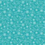 Benartex Traditions - Among the Wildflowers II - Tin Lantern, Teal