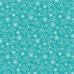 Benartex Traditions - Among the Wildflowers II - Tin Lantern, Teal