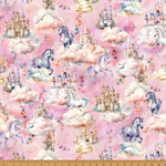 Hoffman California - Star Dust Fables - Unicorns & Castles, Ballet Pink