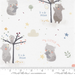 Moda - D Is For Dream - Baby Bears, White