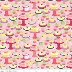 Riley Blake - Flour & Flower - Sweet Bakes, Pink