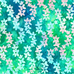 Robert Kaufman - Artisan Batiks: Serene Bouquet, Garden