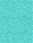 Wilmington Prints - Essentials Swirling Leaves, Turquoise