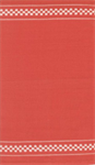 Moda - Rosie Toweling - 16^ Hemmed Edge - Woven Check, Red