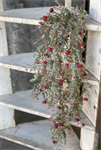 Hanging Cluster - Chalice Blooms 33^, Dark Red