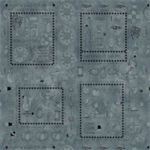 Blank Quilting - A Vintage Autumn - Tonal Blocks, Denim