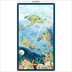 Windham Fabrics - Ocean Life - 24^ Dive Panel, Aqua