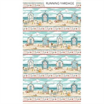 Northcott - Beach Therapy - Border Stripe, Sand