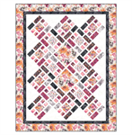 Quilt Kit - Walk Through The Garden Featuring  Vivian by Northcott (Double)