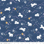 Riley Blake - Twinkle Little Star - Main Print, Nighttime