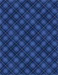 Wilmington Prints - Let it Snow-Man! - Plaid, Dark Blue
