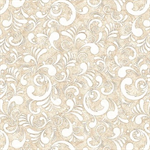 Quilting Treasures - American Country - Scrolls, Taupe