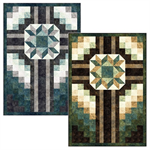 Northcott Pattern - Old Rugged Cross - Sizes: 59^ x 86^ Queen: 87^ x 114^