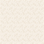 P & B Textiles - Apple Cider 15 - Dotted Ferns, Cream on Cream