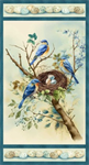 Henry Glass - Awakenings - 24^ Nest Panel, Blue