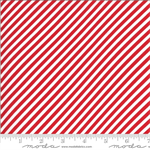 Moda - Shine On - Stripe, Red