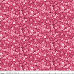 Riley Blake - Hydrangeas in the Garden - Allover Floral, Raspberry Pearl