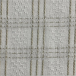 Diamond Textiles - Primitive Rustic Homespuns - Plaid, White/Gray