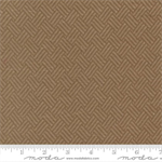 Moda - 108^ Prairie Gatherings Flannel - Basket Weave, Teak