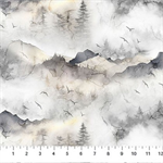 Northcott - Misty Morning - Mountains, Gray