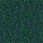 Blank Quilting - Luna Garden - Vine, Navy