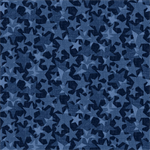 Studio E - 108^ Red,White and Starry Blue Too - Tone on Tone Stars, Deep Blue