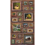 Michael Miller - The Great Outdoors - 24^ Gallery Wall, Brown