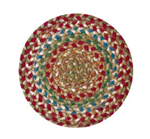 Braided Trivet - Azalea, 8^ (Round)