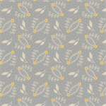Marcus Fabrics - Yellow Sky - Twosome, Gray