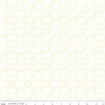 Riley Blake - Bee Backgrounds - Canning Jar, Yellow