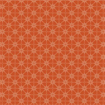 Benartex Project X - Modern Vintage: Treasured - Daisy Doily, Terracotta
