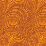 Benartex Basics - Wave Texture, Pumpkin