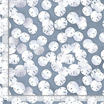 Timeless Treasures - Let Your Light Shine - Sand Dollars, Blue