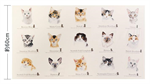Elizabeth Studio - Cat Breeds - 24^ Panel