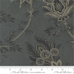 Moda - Linen Mochi - Breathtaking Blues - Plume Florals, Dusk