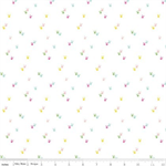 Riley Blake Basics - Seasonal - Bunnies, White