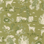Moda - My Secret Garden - Garden Toile, Grass