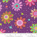 Moda - Pick Me - Flower Power, Grape
