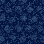 Marcus - Genevieve - Fancy Floral, Navy