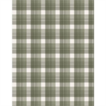 Wilmington Prints - Wildlife Trail - Plaid, Cream/Green