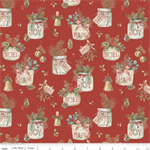 Riley Blake - Holiday Spirit - Main Print, Red